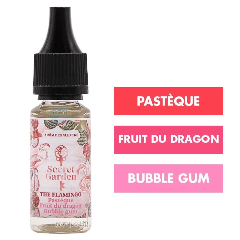 Concentré The Flamingo 10 mL - Secret Garden — Secret Garden - Arômes DIY