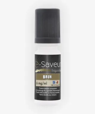 E-liquide Classic Brun 10 mL - E-Saveur