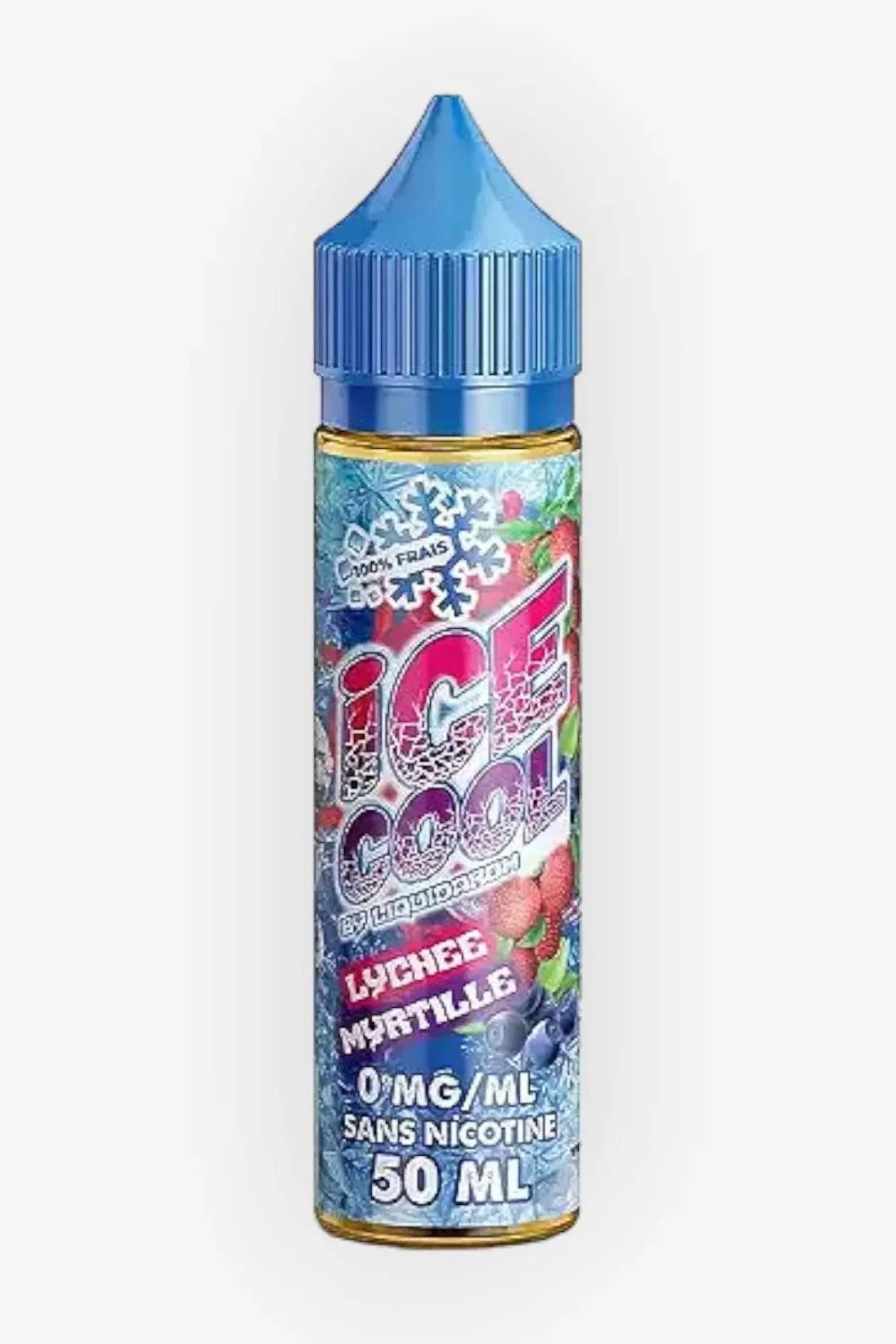 E-liquide Lychee Myrtille 50 mL - Ice Cool (Liquidarom)