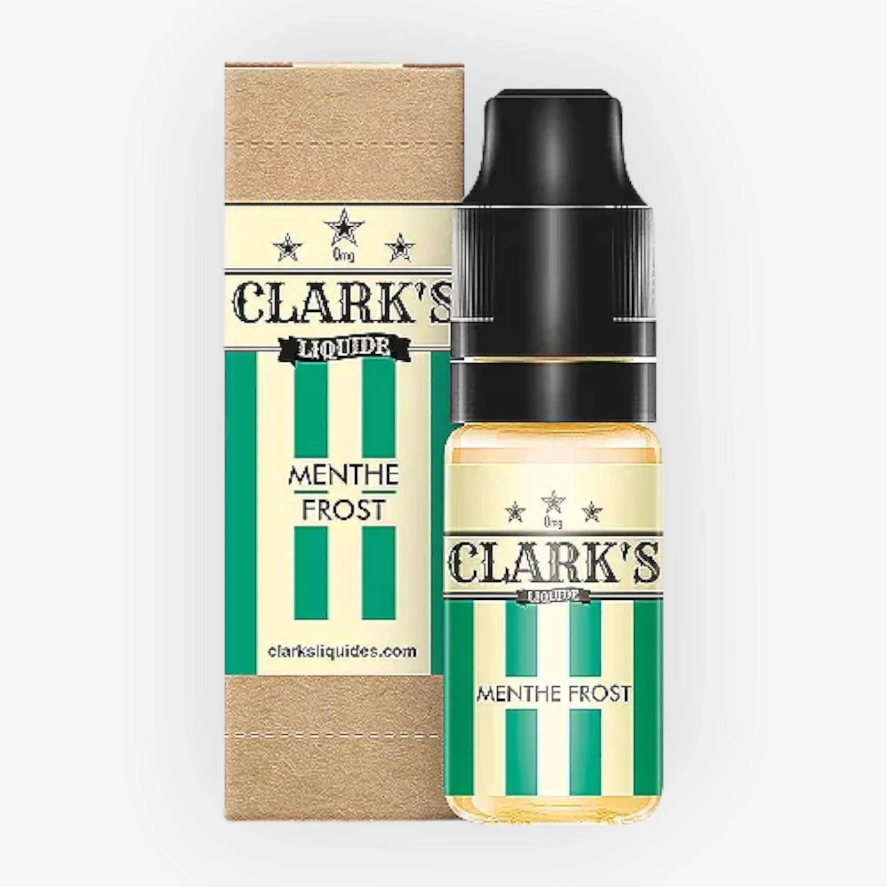 E-liquide Menthe Frost 10 mL - Clark s Liquide — vue 2