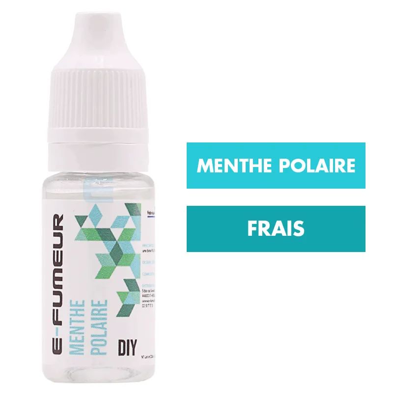 Concentré Menthe Polaire 10 mL - E-FUMEUR — E-Fumeur - Arômes DIY