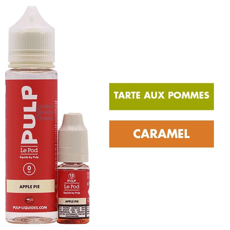 E-liquide Apple Pie 60 mL - Pulp Le Pod — Pulp - Le Pod