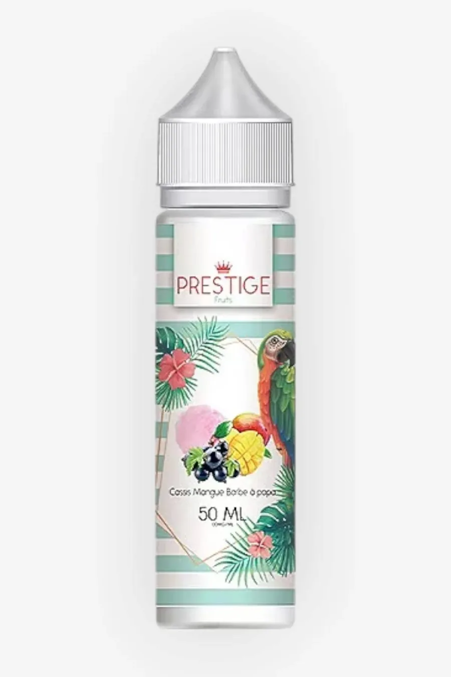E-liquide Cassis Mangue Barbe A Papa 50 mL - Prestige Fruits