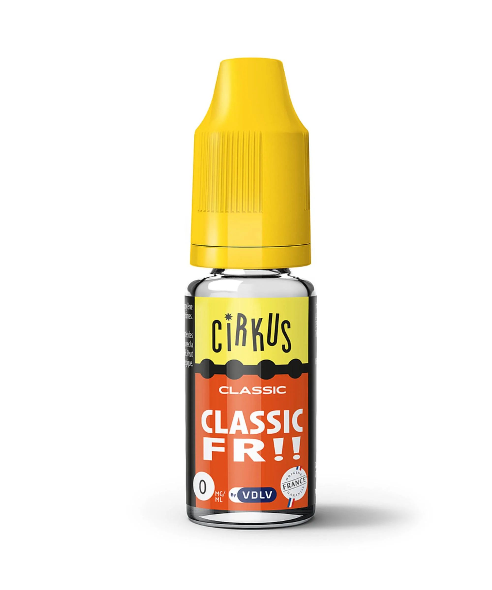 E-liquide Classic FR Nic Salt 10 mL - Cirkus VDLV — VDLV - Cirkus