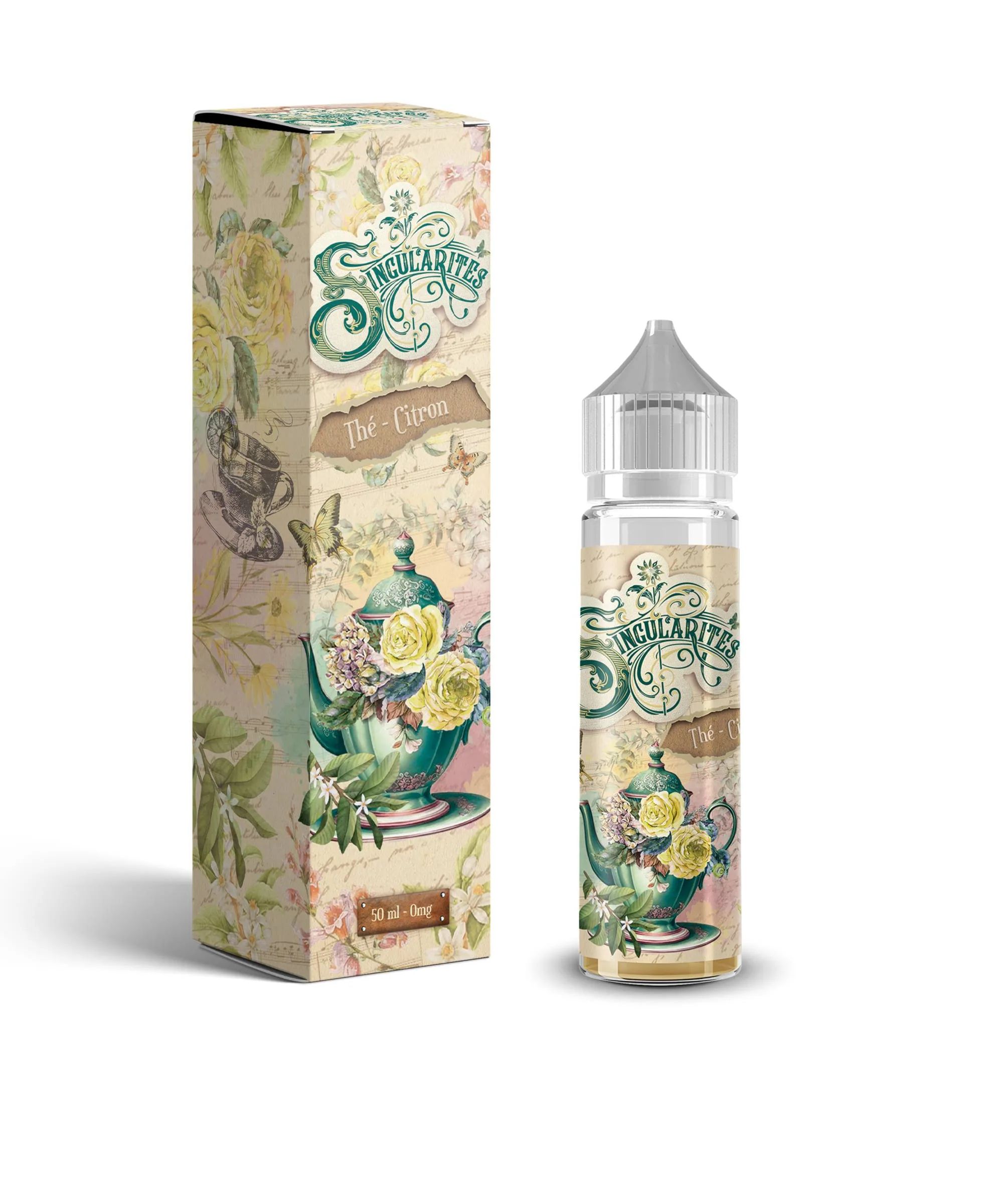 E-liquide Thé Citron 50 mL - Singularités