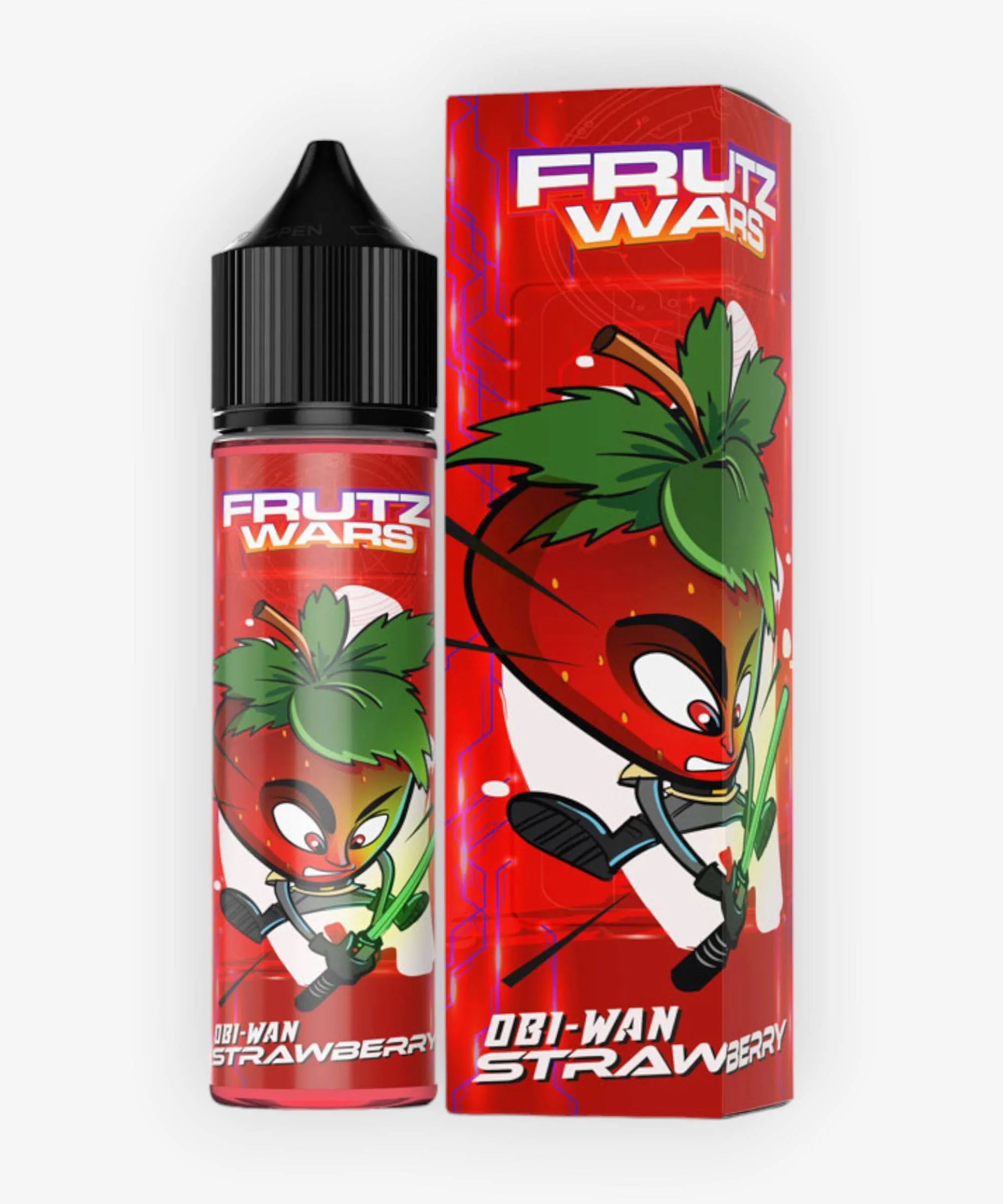 E-liquide Obi-Wan Strawberry 50 mL - Frutz Wars Extrapure