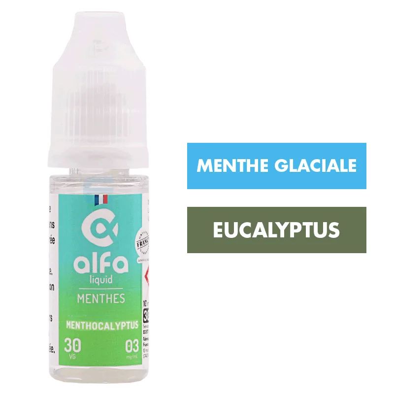E-liquide Menthocalyptus (30 VG) 10 mL - Alfaliquid — Alfaliquid - 30VG