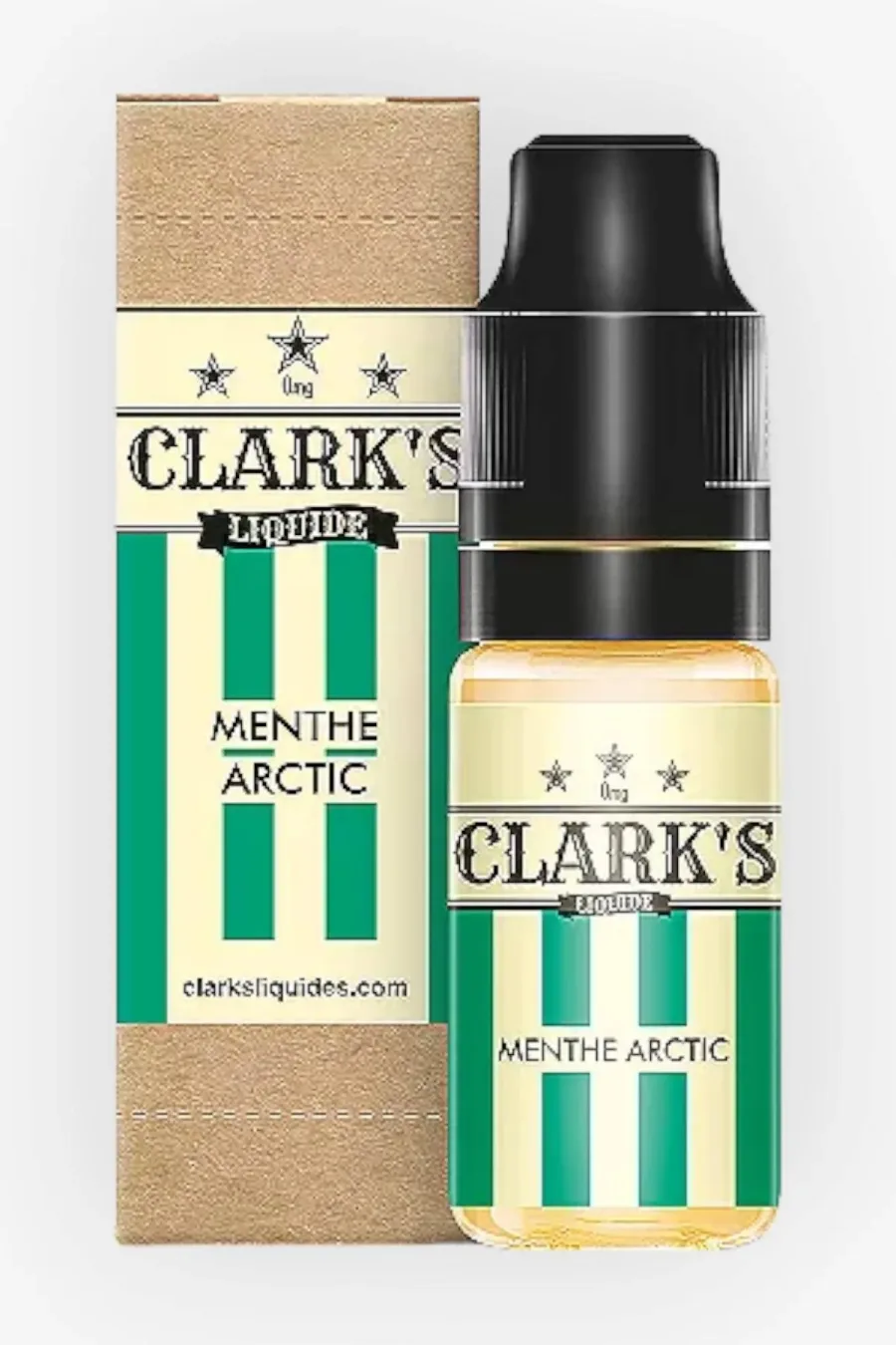 E-liquide Menthe Arctic 10 mL - Clark s Liquide