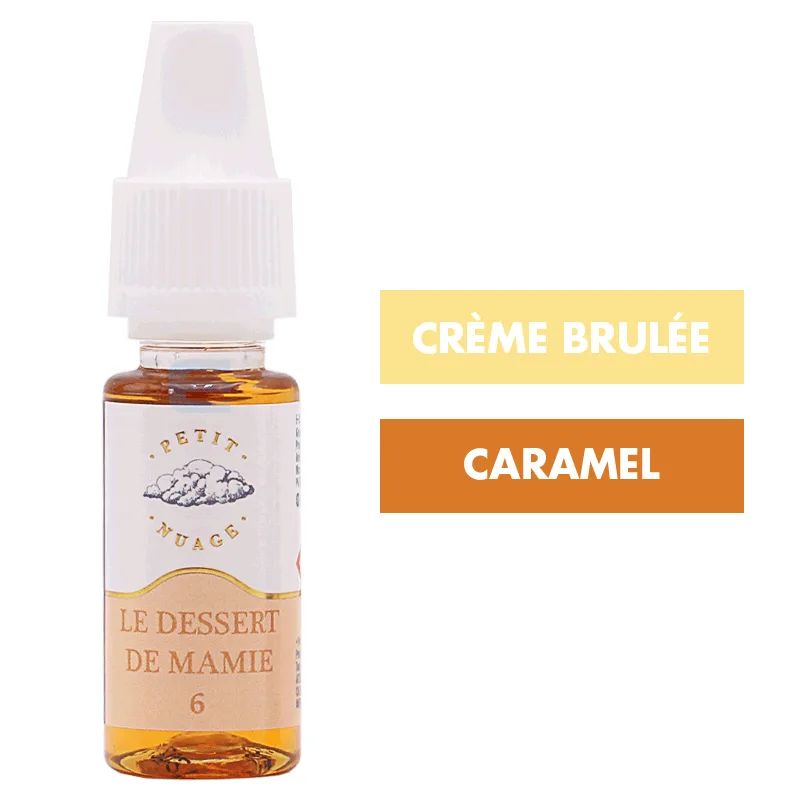 E-liquide Le Dessert de Mamie 10 mL - Petit Nuage — Roykin - Petit Nuage