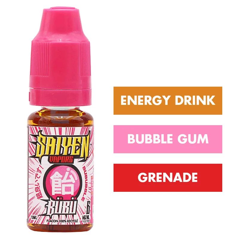 E-liquide Bübü 10 mL - Saiyen Vapors — Swoke