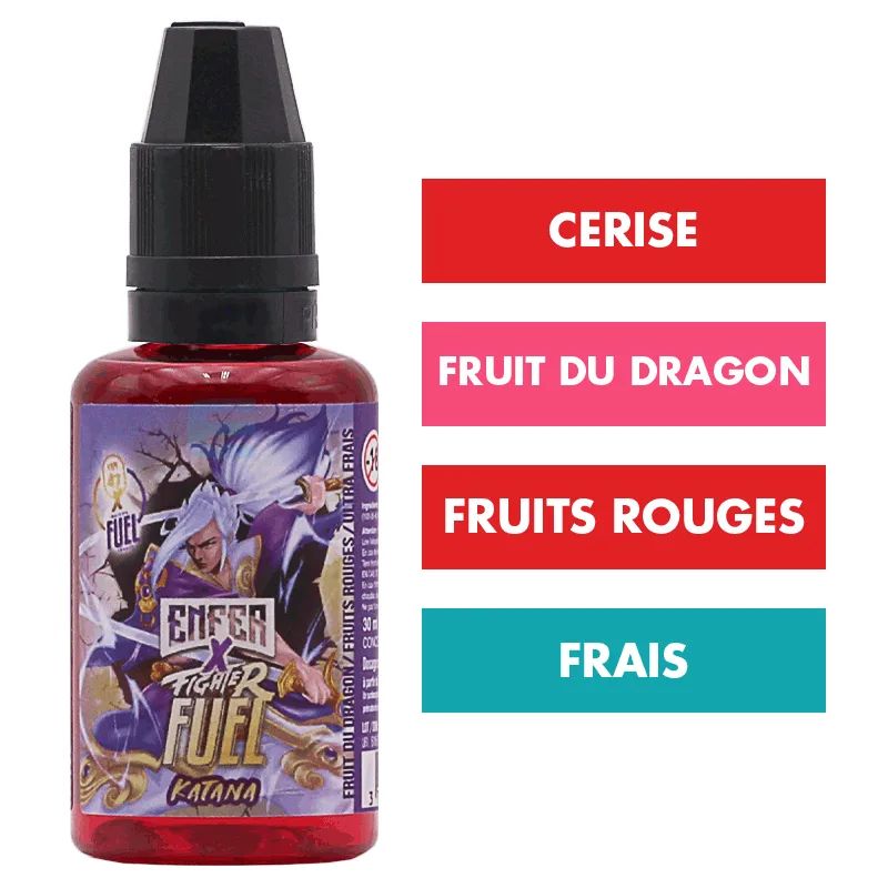 Concentré Katana 30 mL - Fighter Fuel x Enfer