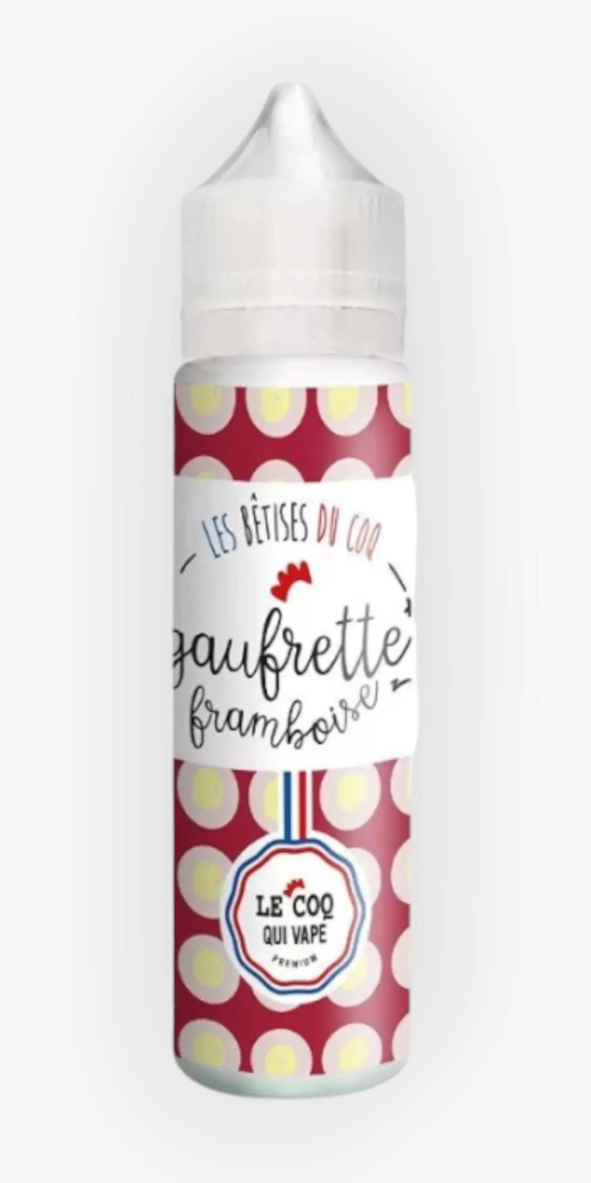 E-liquide Gaufrette Framboise 50 mL - Le Coq Qui Vape