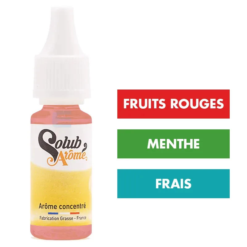 Arôme Menthe Rouge 10 mL - Solubarome