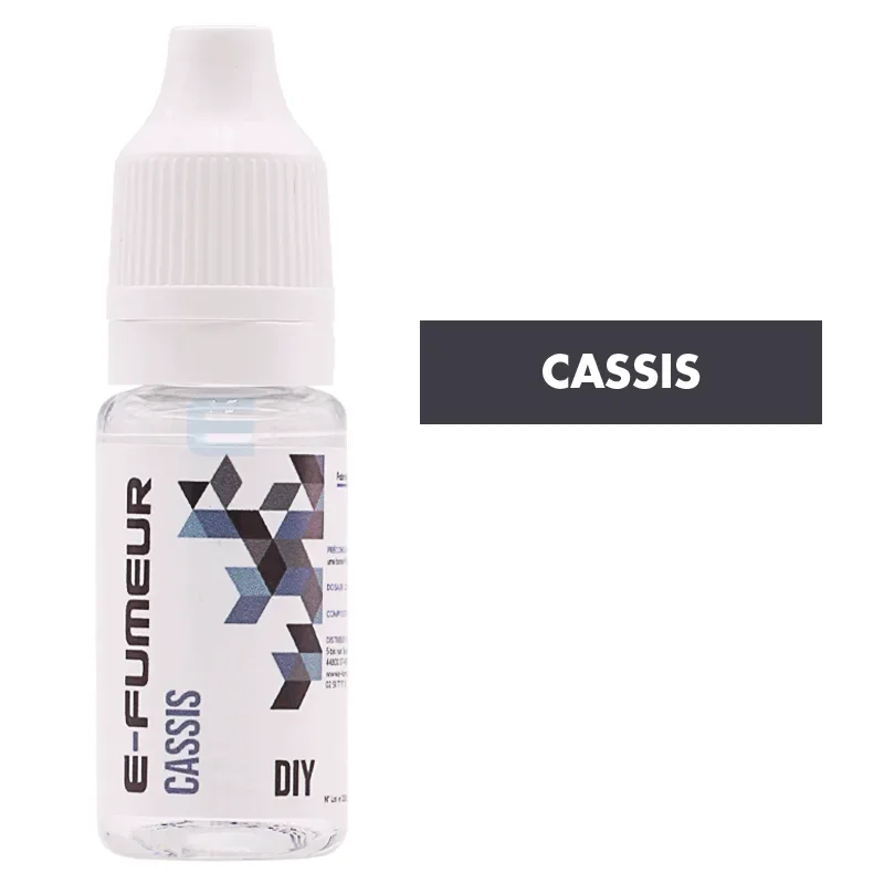 Concentré Cassis 10 mL - E-FUMEUR