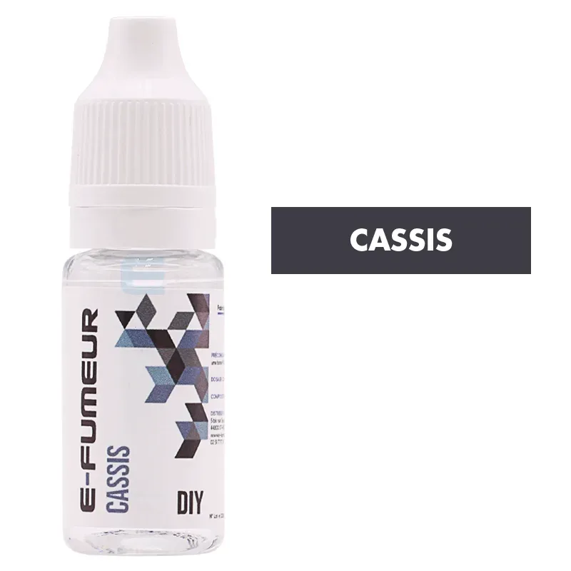 Concentré Cassis 10 mL - E-FUMEUR