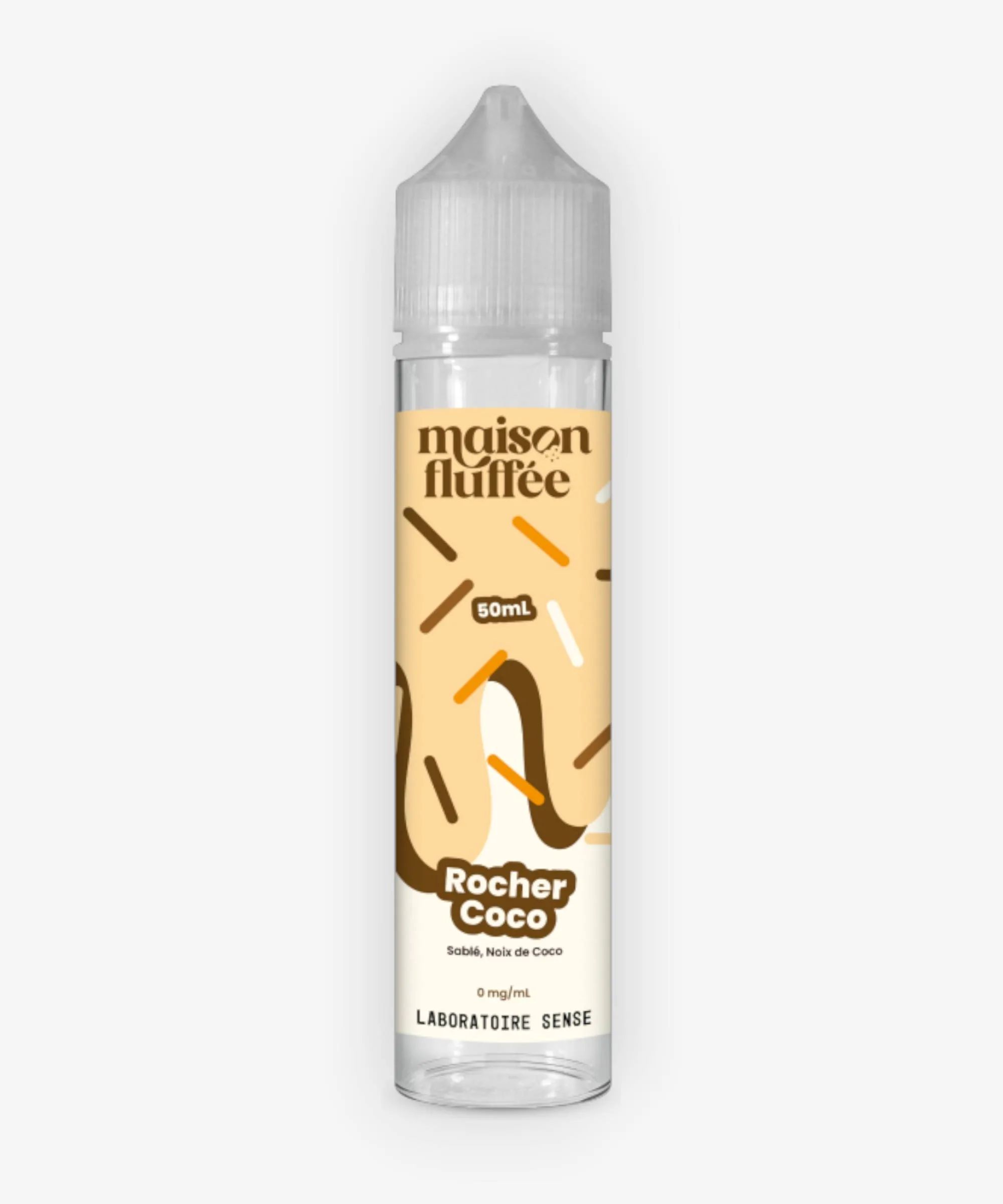 E-liquide Rocher Coco 50 mL - Maison Fluffée