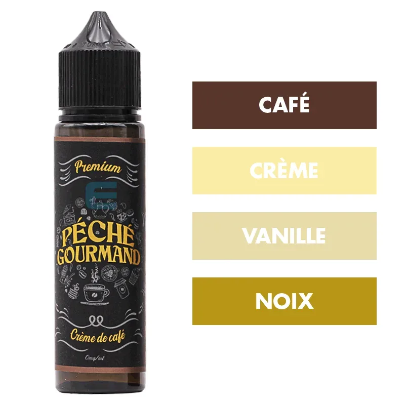 E-liquide Crème de Café 50 mL - Péché Gourmand (LiquideLab)
