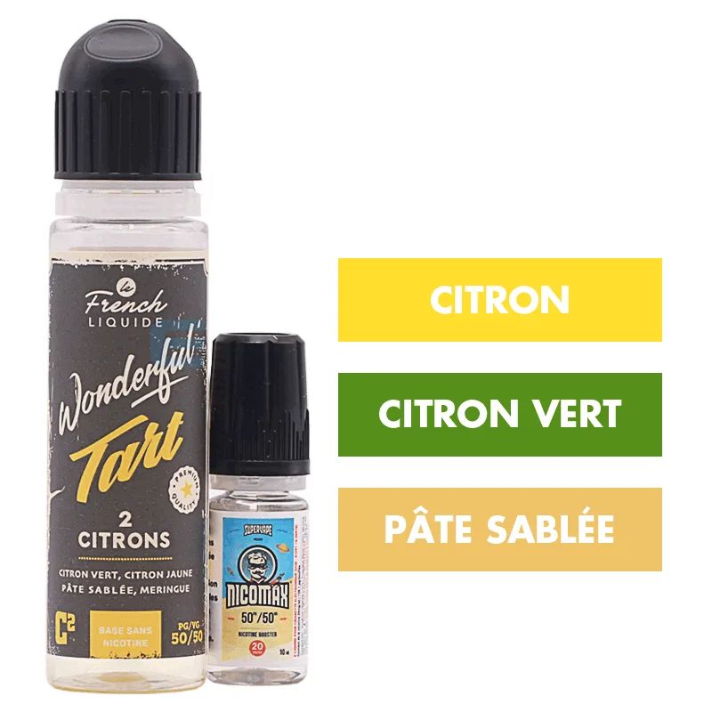 E-liquide 2 Citrons 60 mL - Wonderful Tart (Le French Liquide) — vue 2