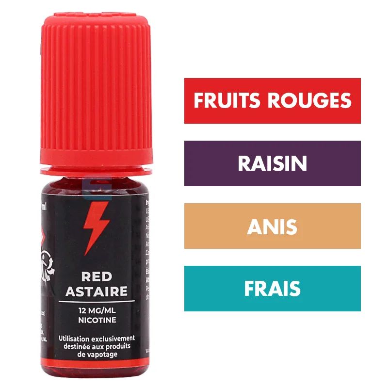 E-liquide Red Astaire 10 mL - Tjuice — T-Juice