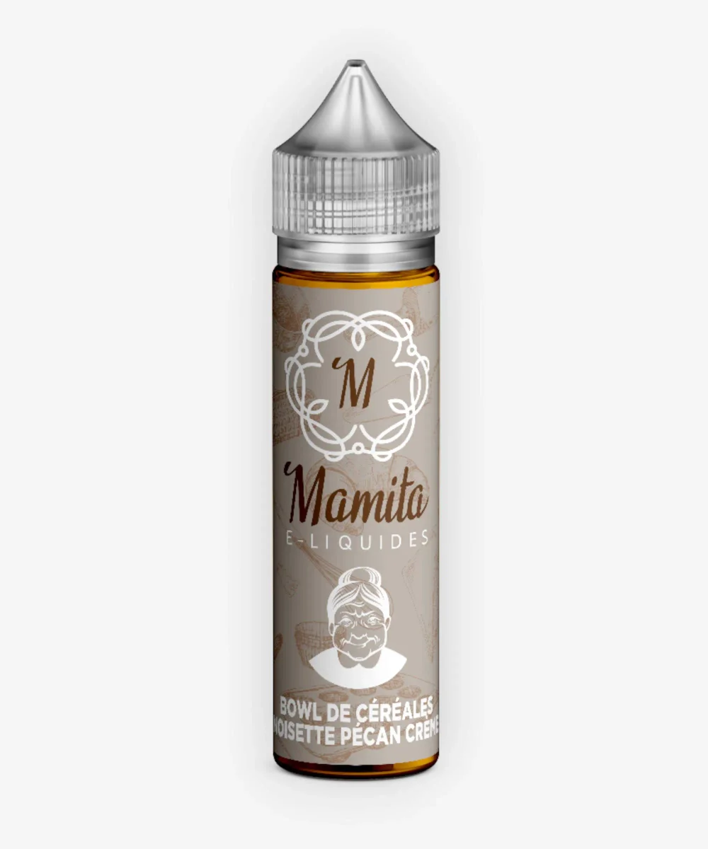 E-liquide Bowl De Céréales Noisette Pécan Crème 50 mL - Mamita Biarritz Lab