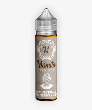 E-liquide Bowl De Céréales Noisette Pécan Crème 50 mL - Mamita Biarritz Lab — Biarritz Lab - Mamita