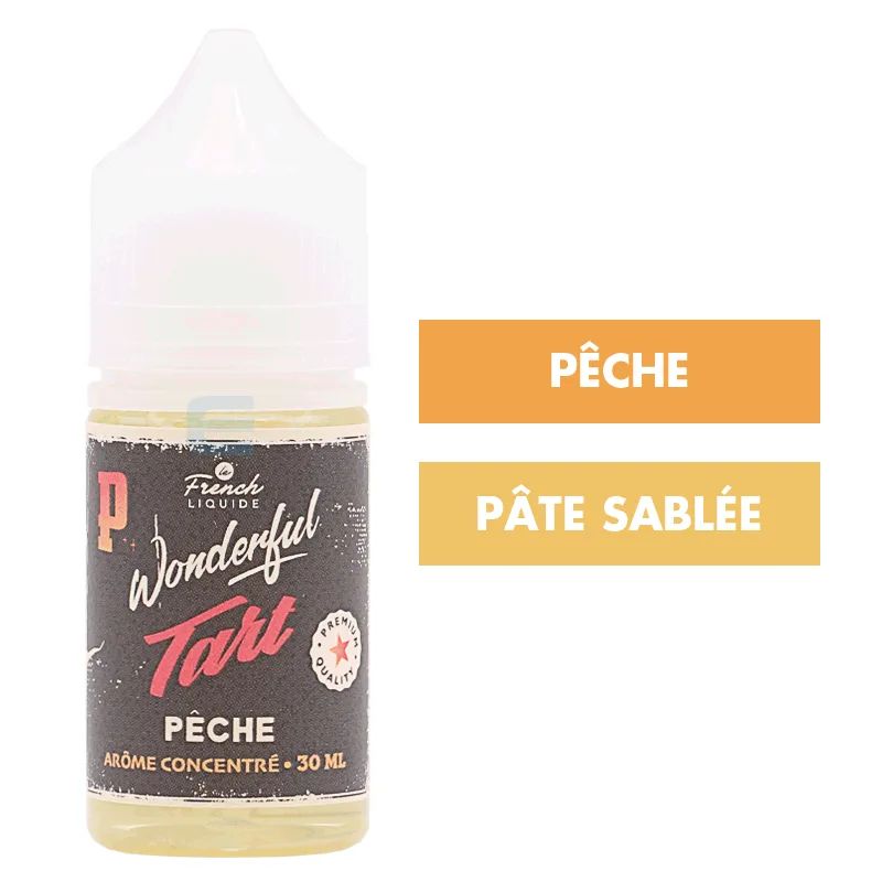 Concentré Pêche 30 mL - Wonderful Tart (Le French Liquide) — Le French Liquide - Wonderful Tart DIY