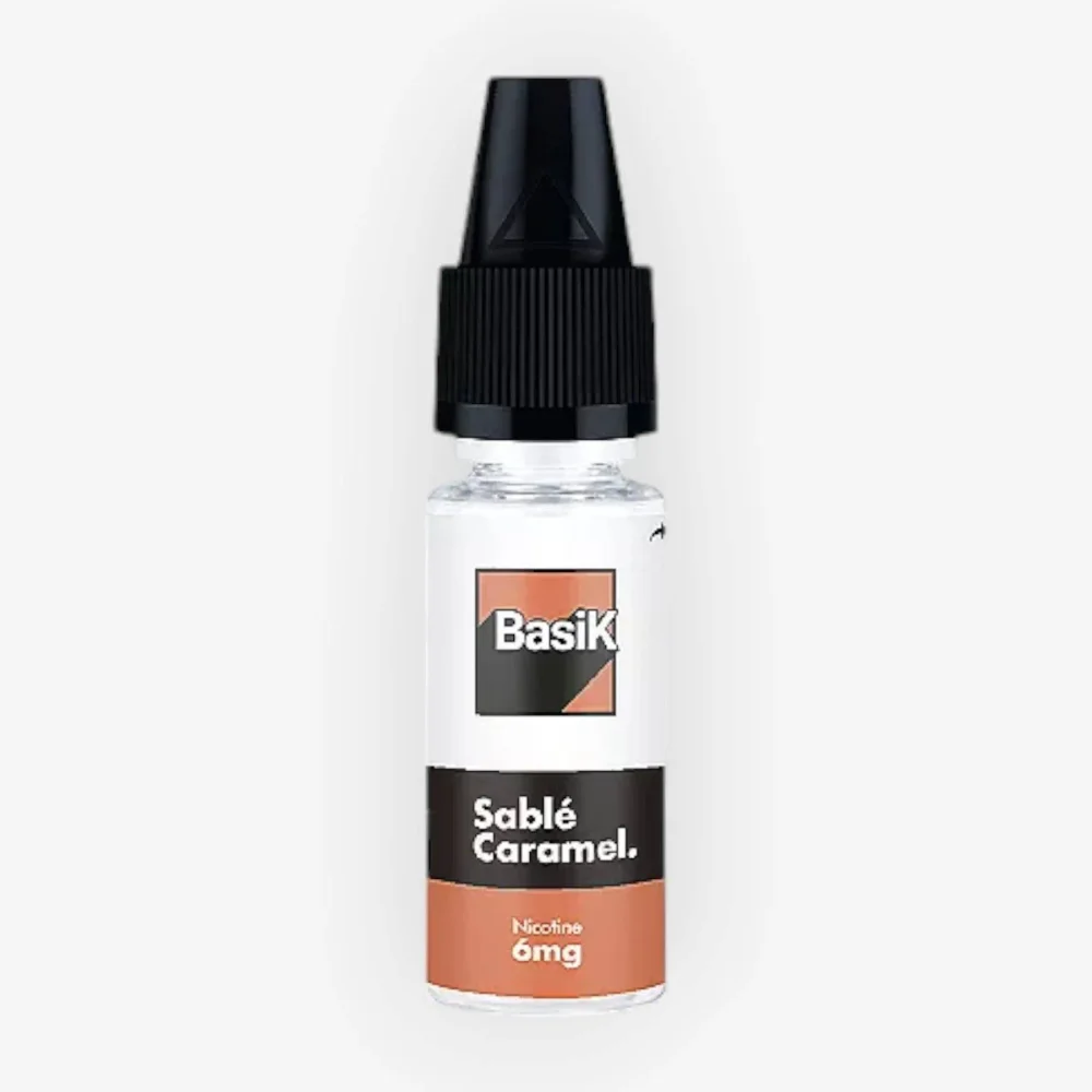 E-liquide Sable Caramel 10 mL - BasiK Cloud Vapor