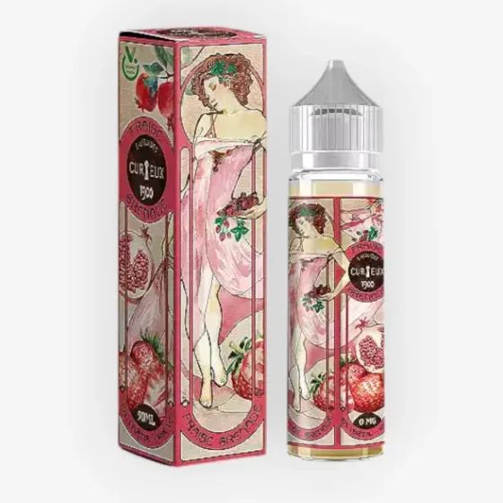 E-liquide Fraise Grenade 50 mL - 1900 (Curieux) — vue 2