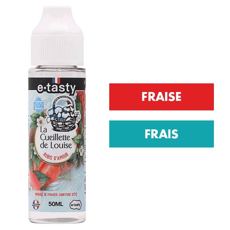 E-liquide Rubis d'Amour (Hiver) 50 mL - La Cueillette de Louise (E.Tasty) — E.Tasty - La Cueillette de Louise
