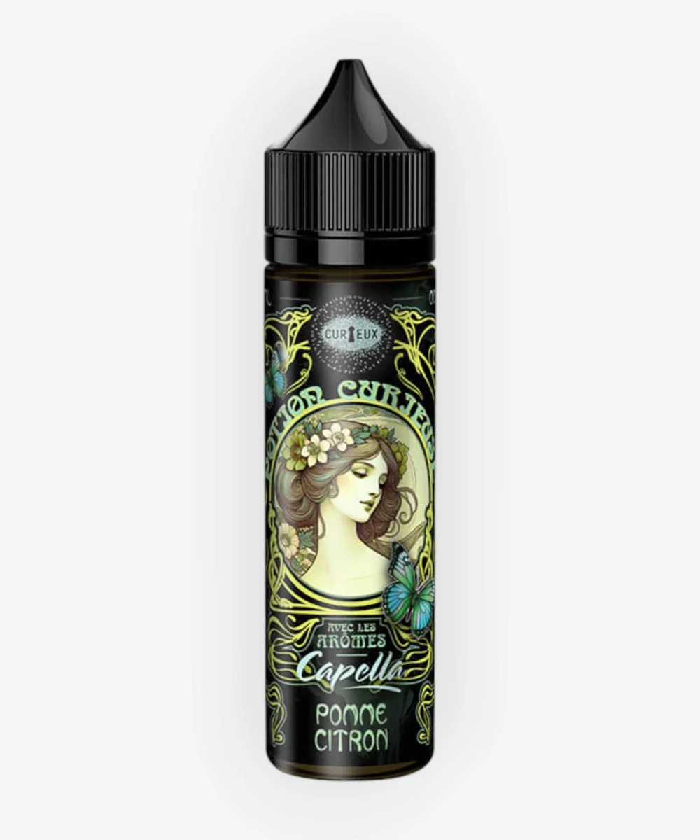 E-liquide Pomme Citron 50 mL - Potion Curieuse Curieux
