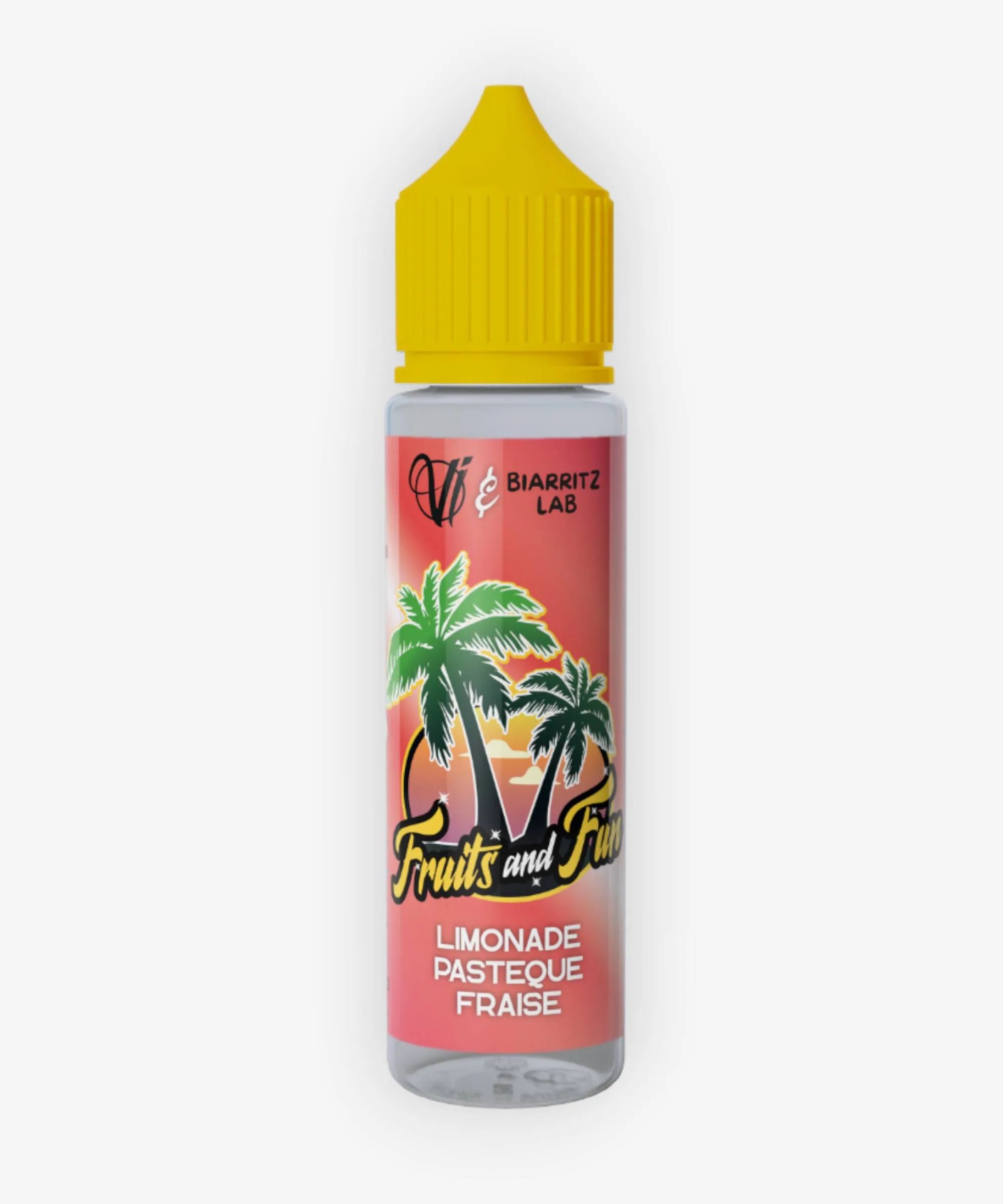 E-liquide Limonade Pastèque Fraise 50 mL - Fruits And Fun Biarritz Lab