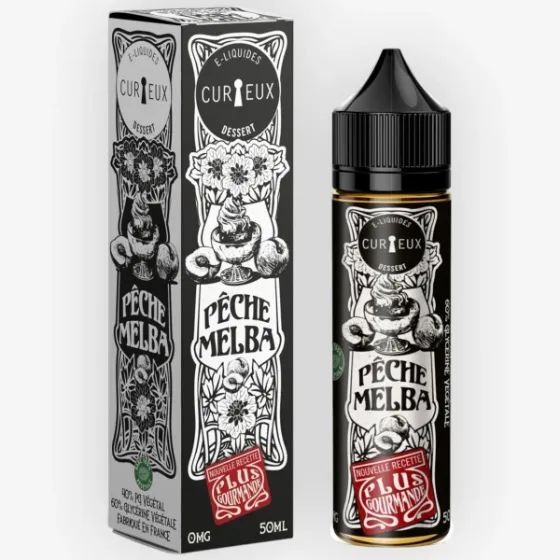 E-liquide Peche Melba 50 mL - Dessert (Curieux) — vue 2