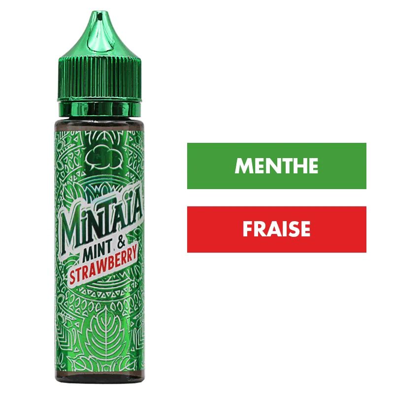 E-liquide Mint Strawberry 50 mL - Mintaïa — Eliquid France - Mintaïa