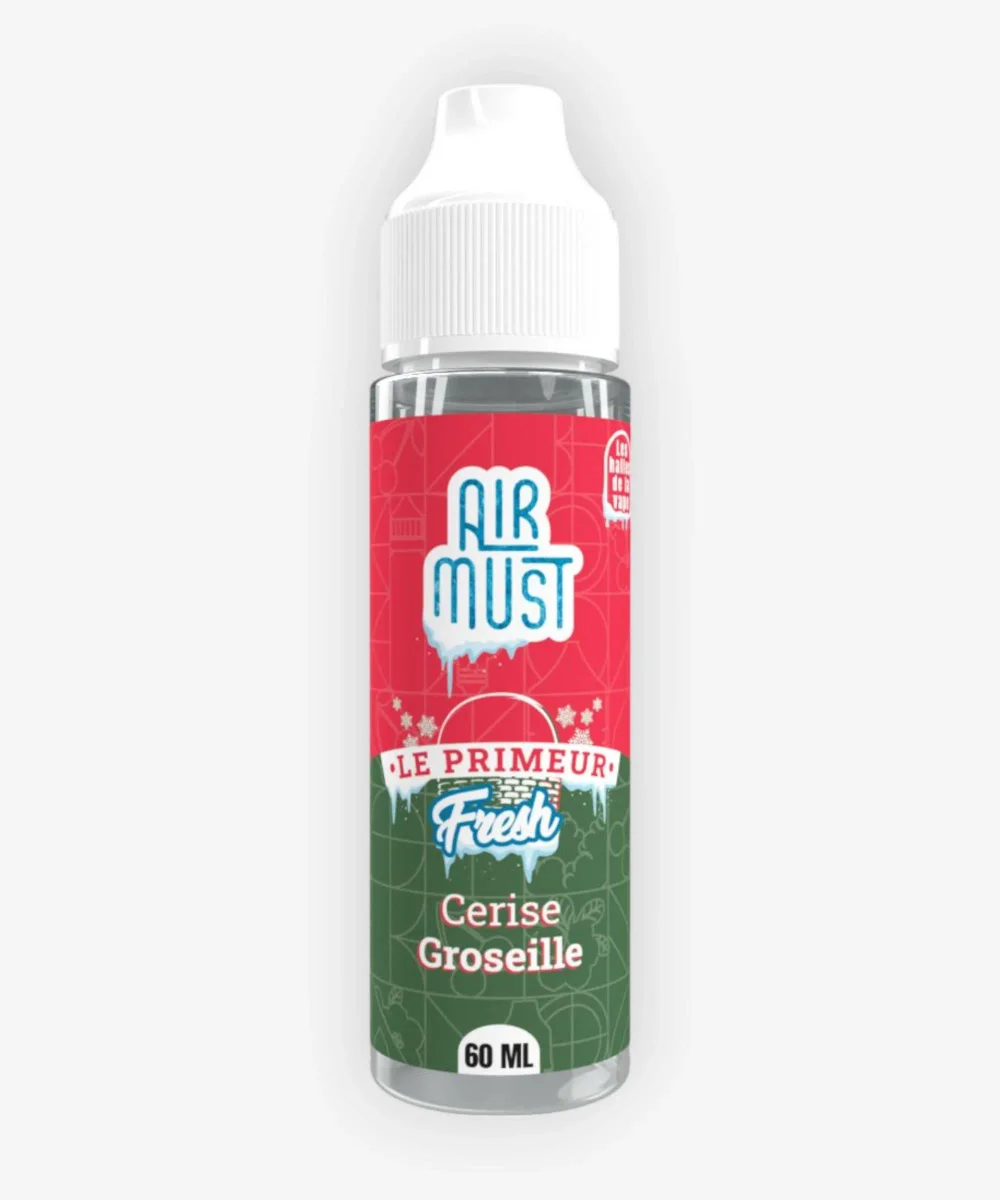E-liquide Cerise Groseille 60 mL - Le Primeur Fresh Airmust
