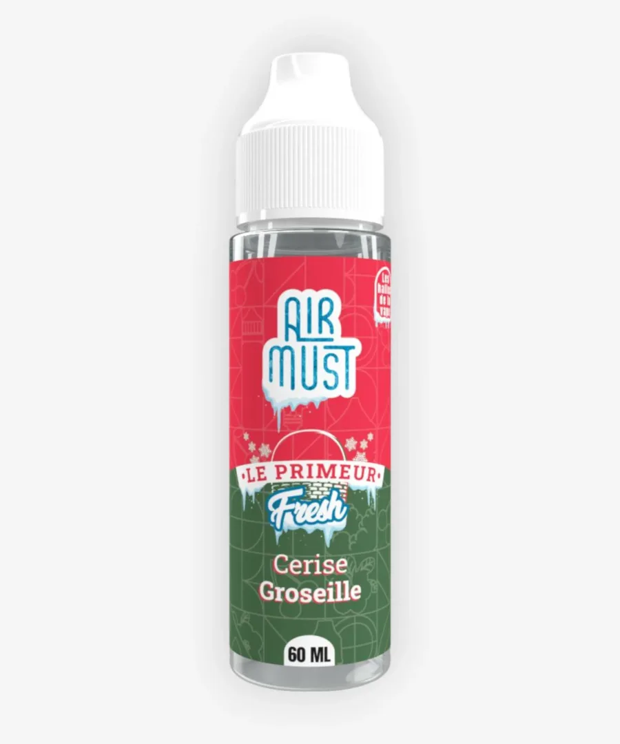 E-liquide Cerise Groseille 60 mL - Le Primeur Fresh Airmust