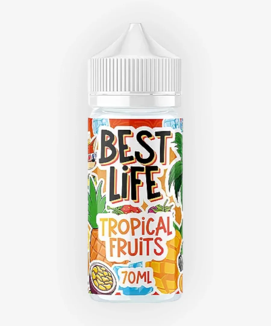 E-liquide Tropical Fruits 70 mL - Best Life Roykin