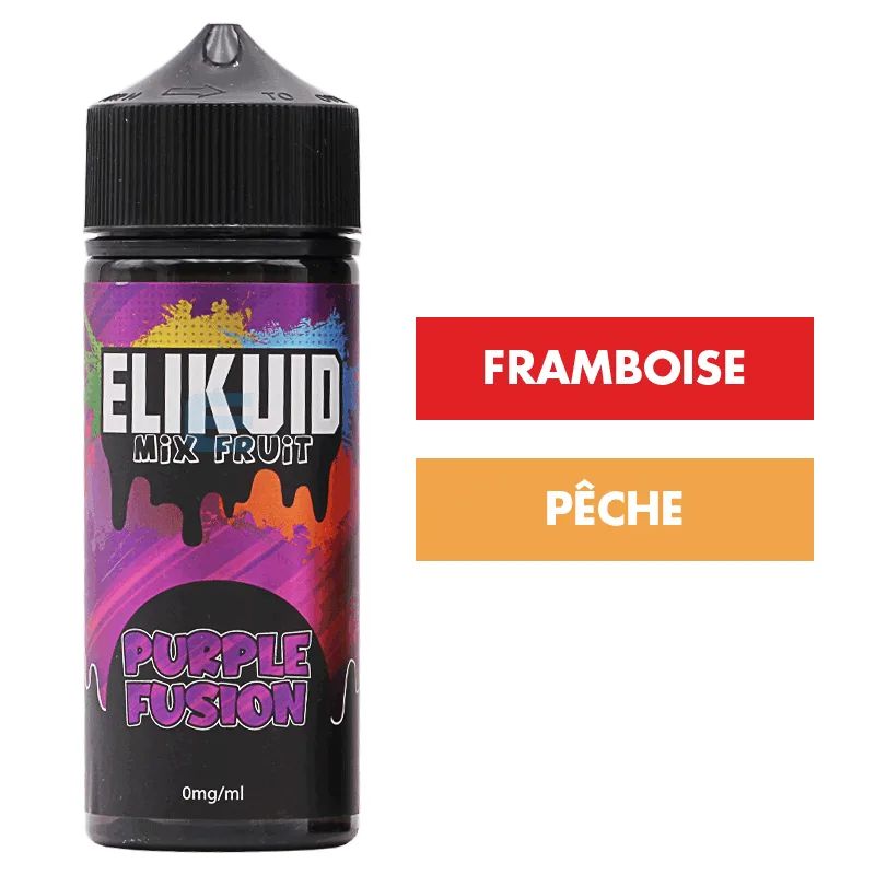 E-liquide Purple Fusion 100 mL - Elikuid (LiquideLab) — vue 2