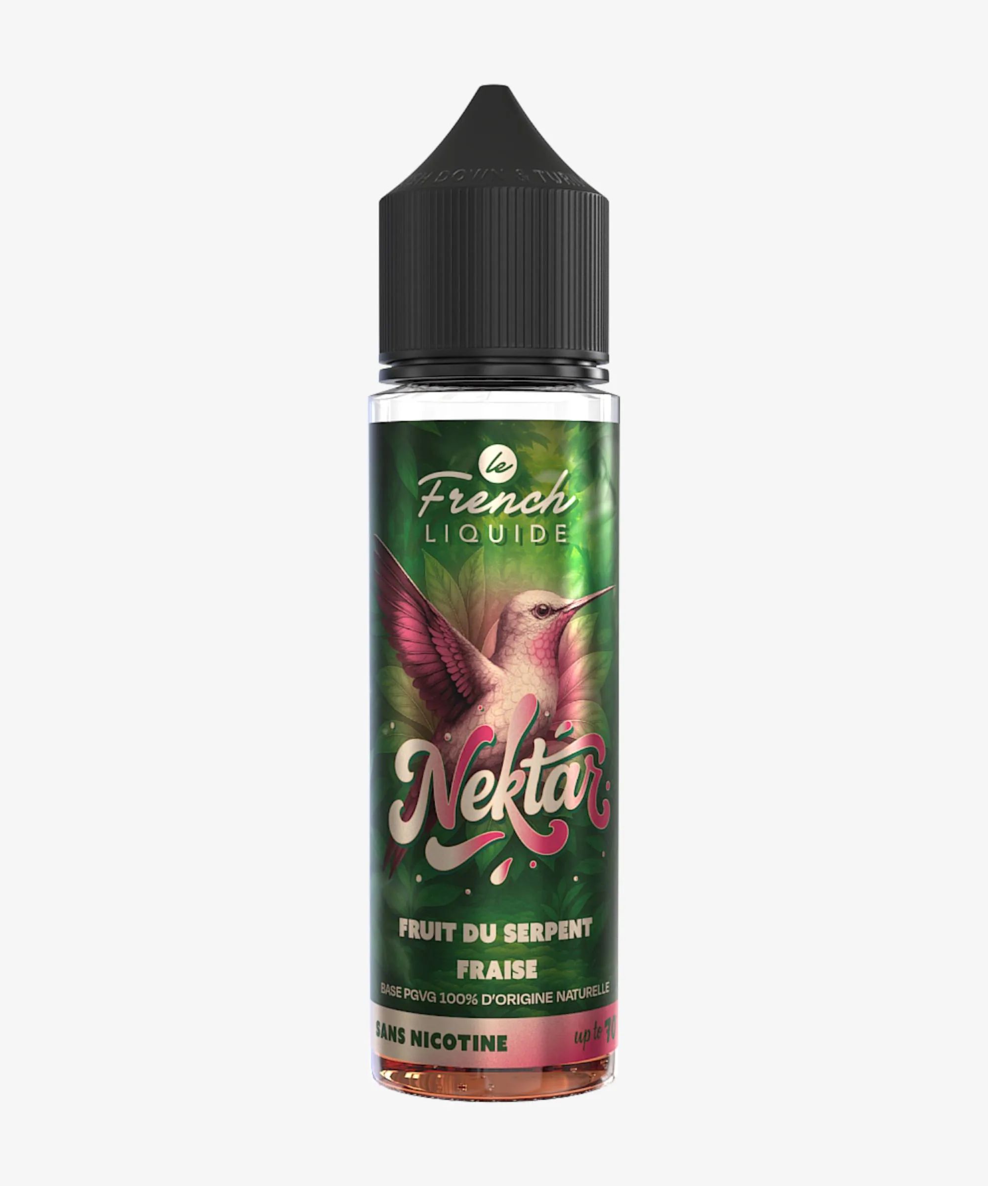 E-liquide Fruit Du Serpent Fraise 50 mL - Nektar (Le French Liquide) — Le French Liquide - Nektar