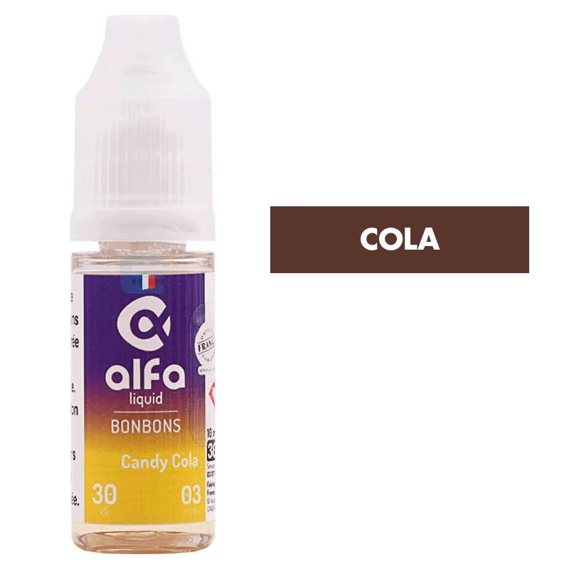 E-liquide Candy Cola (30 VG) 10 mL - Alfaliquid — Alfaliquid - 30VG