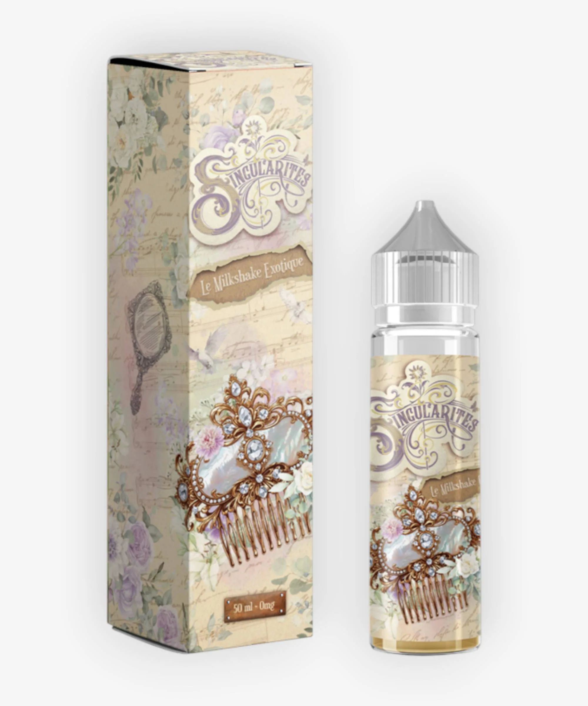 E-liquide Le Milkshake Exotique 50 mL - Singularités