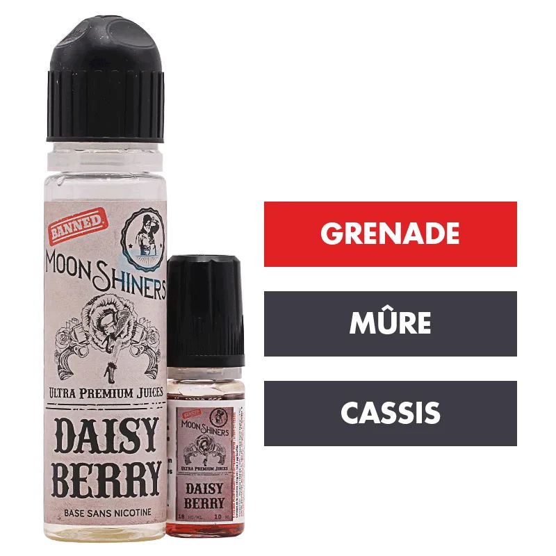 E-liquide Daisy Berry 60 mL - Moonshiners (Le French Liquide) — Le French Liquide - Moon Shiners