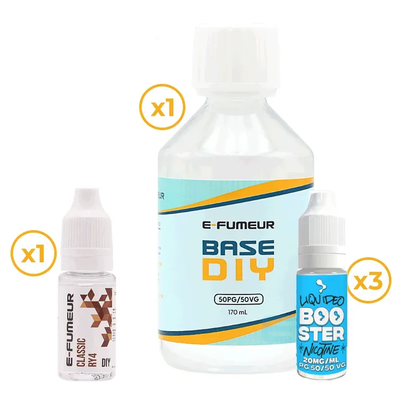 Pack DIY Classic RY4 210 mL - E-FUMEUR