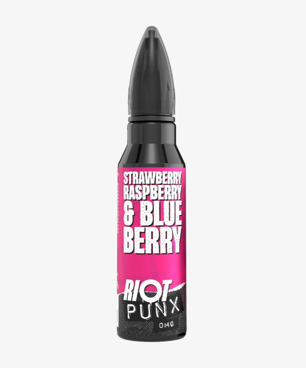 E-liquide Strawberry Raspberry & Blueberry 50 mL - Punx Riot