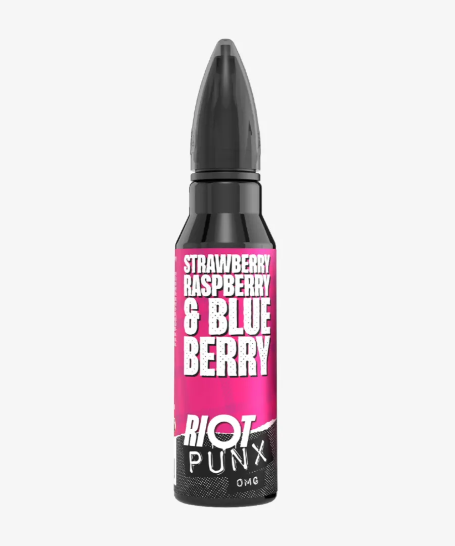 E-liquide Strawberry Raspberry & Blueberry 50 mL - Punx Riot