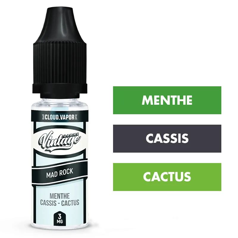 E-liquide Mad Rock 10 mL - Vintage — Cloud Vapor - Vintage