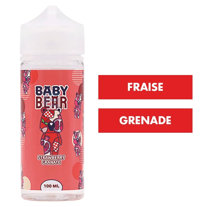 E-liquide Strawberry Granate 100 mL - Baby Bear