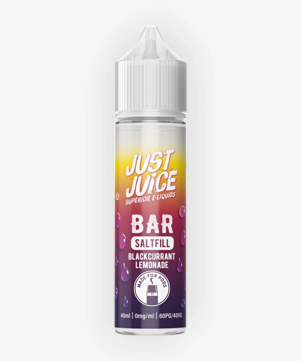 E-liquide Blackcurrant Lemonade 40 mL - Bar Saltfill (Just Juice)