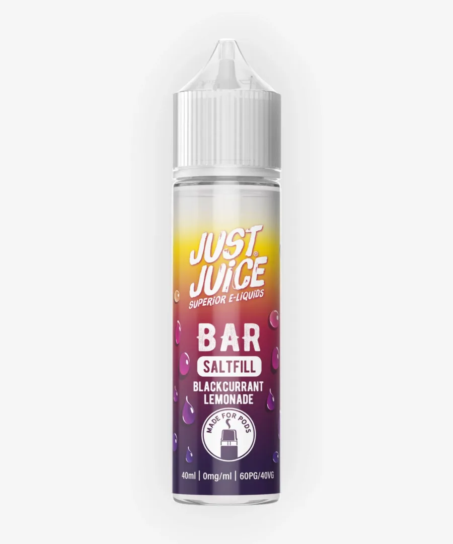 E-liquide Blackcurrant Lemonade 40 mL - Bar Saltfill (Just Juice)