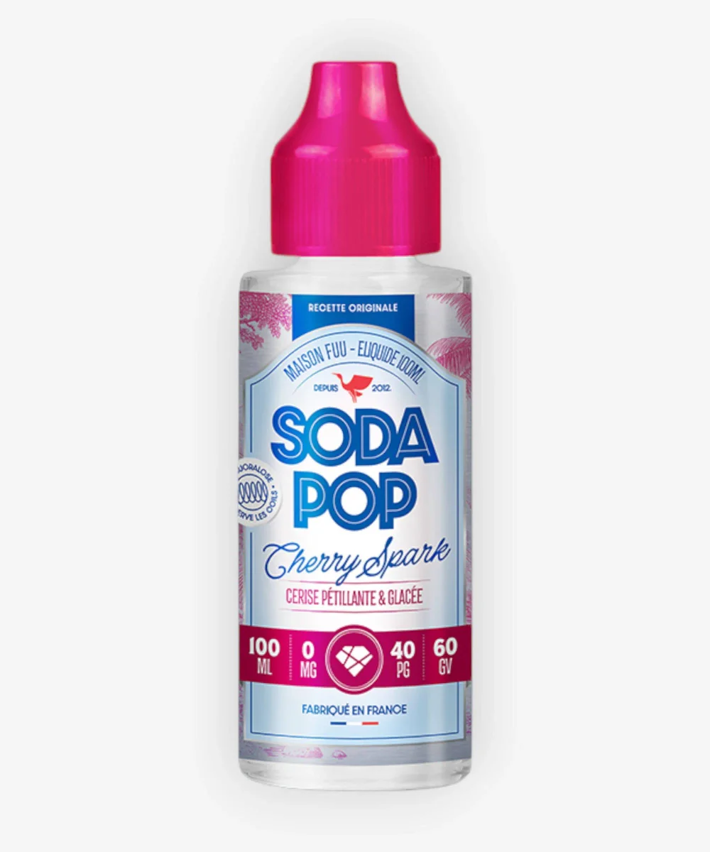 E-liquide Cherry Spark 100 mL - Soda Pop The Fuu