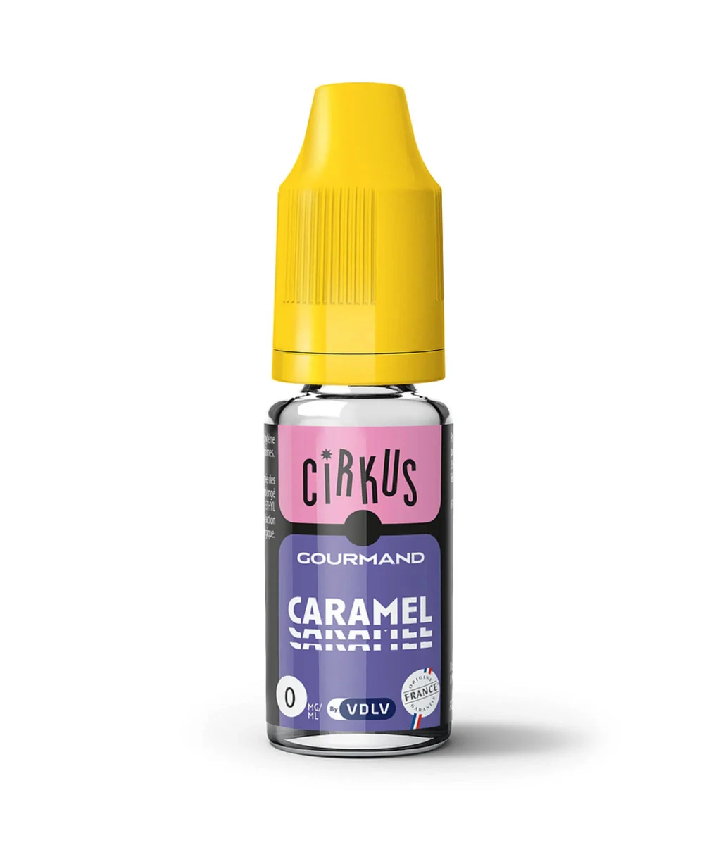E-liquide Caramel 10 mL - Cirkus VDLV